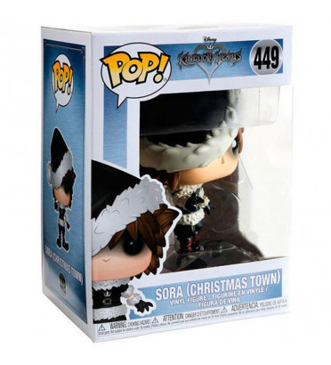 SORA CHRISTMAS TOWN / KINGDOM HEARTS / FIGURINE FUNKO POP