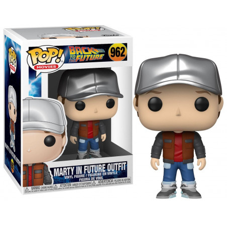 MARTY IN FUTURE OUTFIT / RETOUR VERS LE FUTUR / FIGURINE FUNKO POP