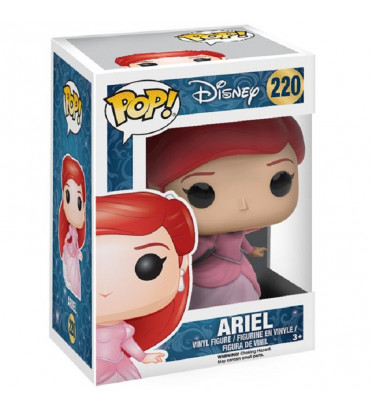 ARIEL ROBE ROSE / LA PETITE SIRENE / FIGURINE FUNKO POP