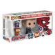 4 PACK CAPTAIN AMERICA ET HAWKEYE / CAPTAIN AMERICA CIVIL WAR / FIGURINE FUNKO POP