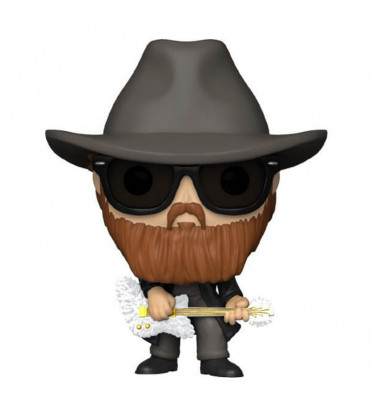 BILLY GIBBONS / ZZ TOP / FIGURINE FUNKO POP / FLOCKED