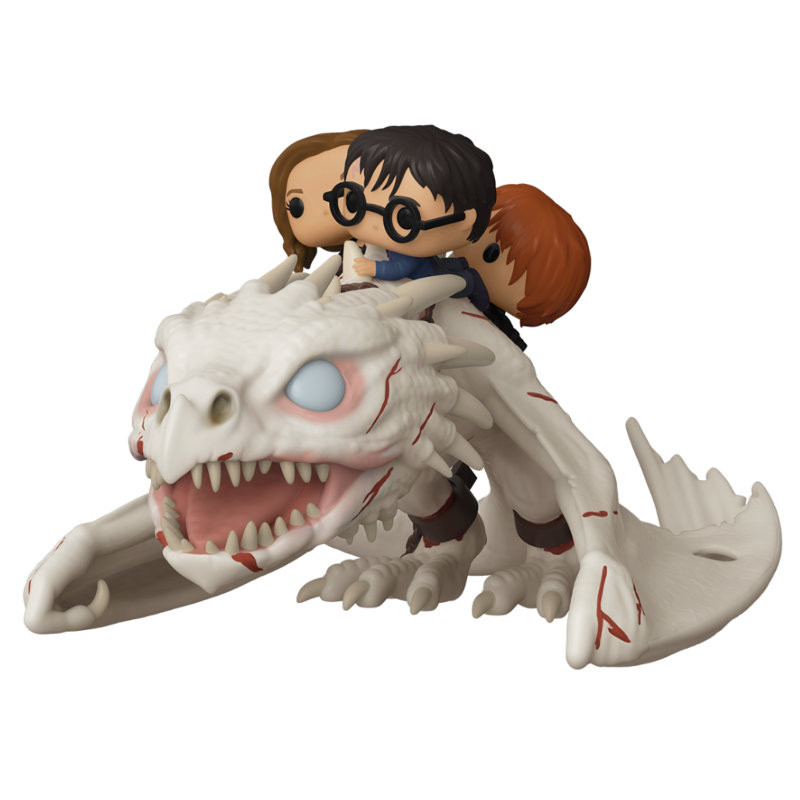 HARRY,HERMIONE,RON RIDDING GRINGOTTS / HARRY POTTER / FIGURINE FUNKO POP