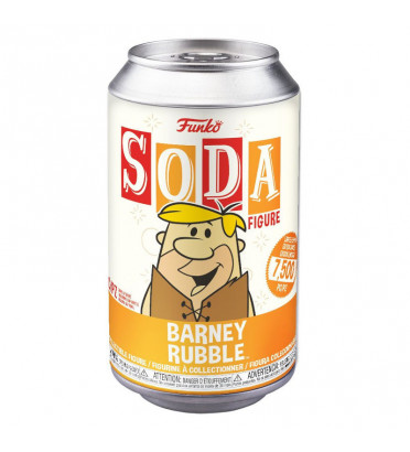 BARNEY RUBBLE / LA FAMILLE PIERRAFEU / FUNKO VINYL SODA