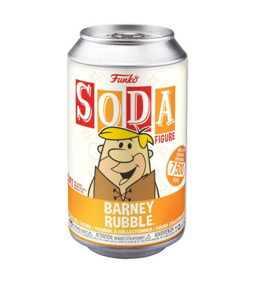 BARNEY RUBBLE / LA FAMILLE PIERRAFEU / FUNKO VINYL SODA