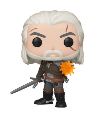 GERALT IGNI / THE WITCHER / FIGURINE FUNKO POP / EXCLUSIVE SPECIAL EDITION