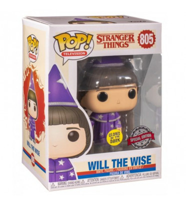 WILL THE WISE / STRANGER THINGS / FIGURINE FUNKO POP / EXCLUSIVE SPECIAL EDITION / GITD