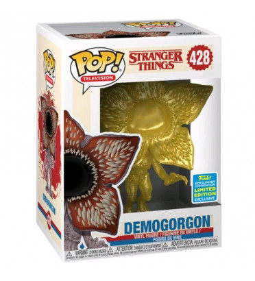 DEMOGORGON GOLD / STRANGER THINGS / FIGURINE FUNKO POP / EXCLUSIVE SDCC 2019