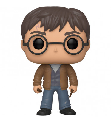 HARRY POTTER AVEC DEUX BAGUETTES / HARRY POTTER / FIGURINE FUNKO POP / EXCLUSIVE SPECIAL EDITION