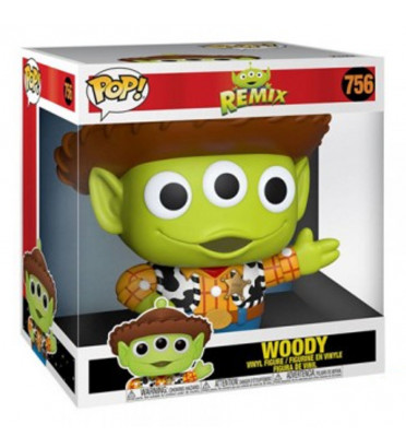 WOODY SUPER OVERSIZED / ALIEN REMIX / FIGURINE FUNKO POP