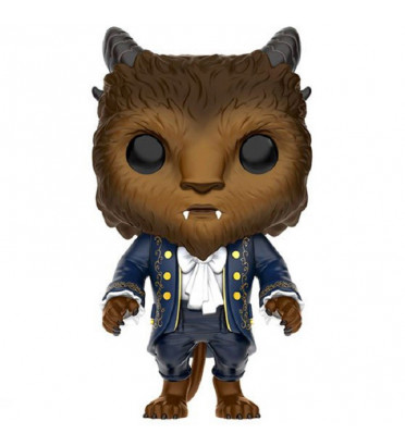 LA BÊTE / LA BELLE ET LA BÊTE / FIGURINE FUNKO POP / EXCLUSIVE FLOCKED