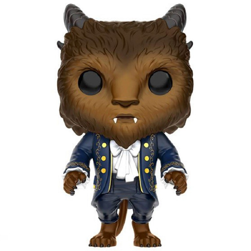 LA BÊTE / LA BELLE ET LA BÊTE / FIGURINE FUNKO POP / EXCLUSIVE FLOCKED