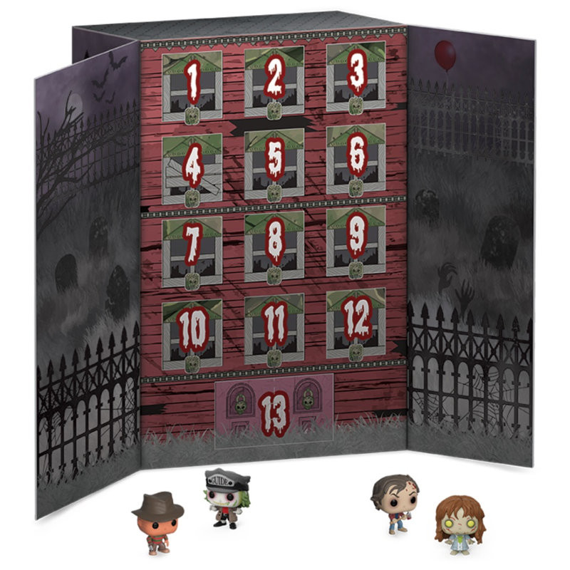 Horreur Figurine Calendrier de l'Avent d'Halloween 2022 FONGWAN