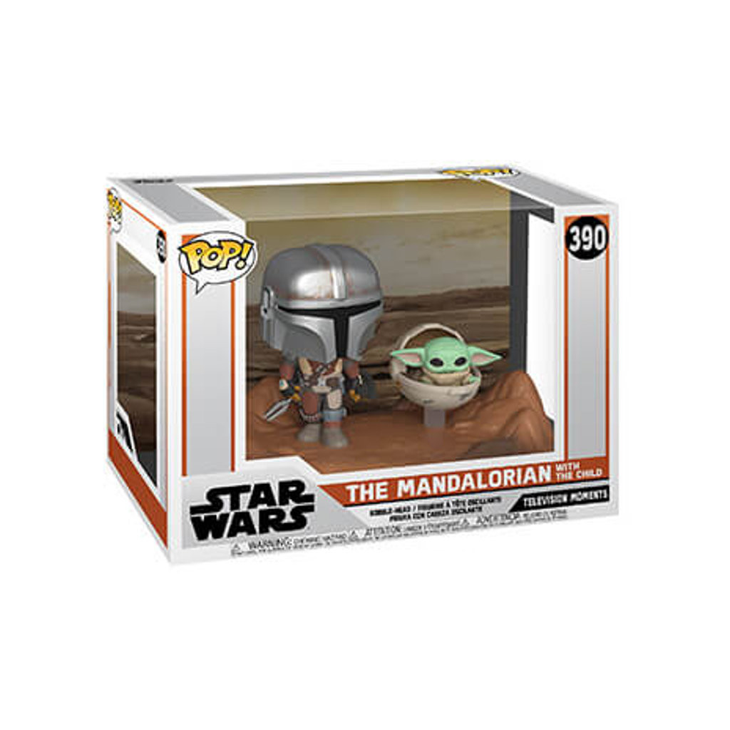 Funko POP Star Wars Mandalorian l'enfant avec grenouille