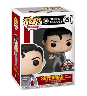 SUPERMAN FROM FLASHPOINT / SUPER HEROES / FIGURINE FUNKO POP / EXCLUSIVE SPECIAL EDITION SUPERMAN FROM FLASHPOINT / SUPER HEROES / FIGURINE FUNKO POP / EXCLUSIVE SPECIAL EDITION