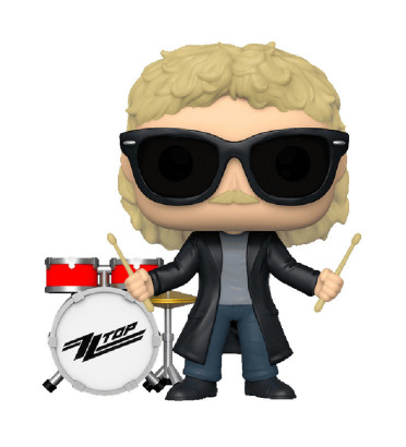 FRANCK BEARD / ZZ TOP / FIGURINE FUNKO POP