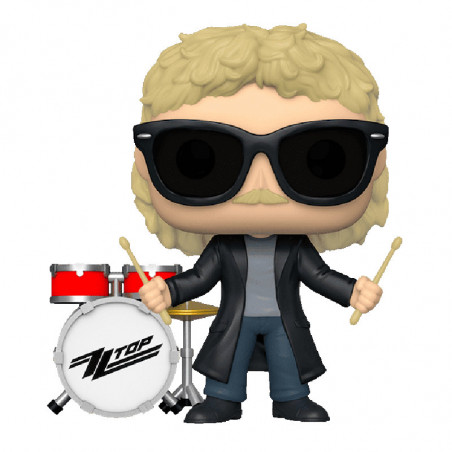 FRANCK BEARD / ZZ TOP / FIGURINE FUNKO POP