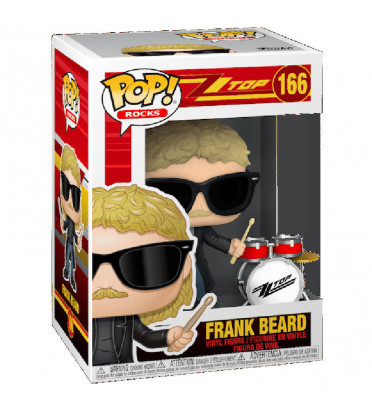 FRANCK BEARD / ZZ TOP / FIGURINE FUNKO POP