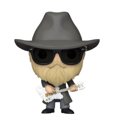 DUSTY HILL / ZZ TOP / FIGURINE FUNKO POP / FLOCKED
