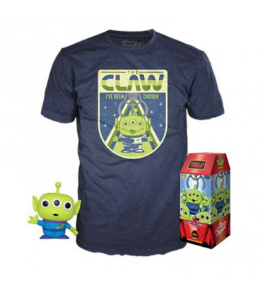 T-SHIRT M AVEC POP ALIEN / TOY STORY / FIGURINE FUNKO POP