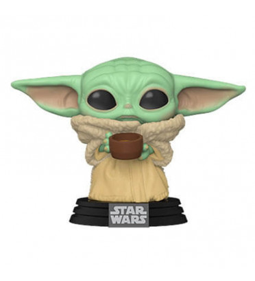 THE CHILD WITH CUP / STAR WARS THE MANDALORIAN / FIGURINE FUNKO POP