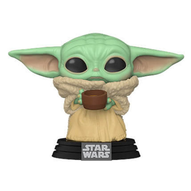 THE CHILD WITH CUP / STAR WARS THE MANDALORIAN / FIGURINE FUNKO POP