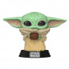 BÉBÉ YODA (THE CHILD) WITH CUP / STAR WARS THE MANDALORIAN / FIGURINE FUNKO POP