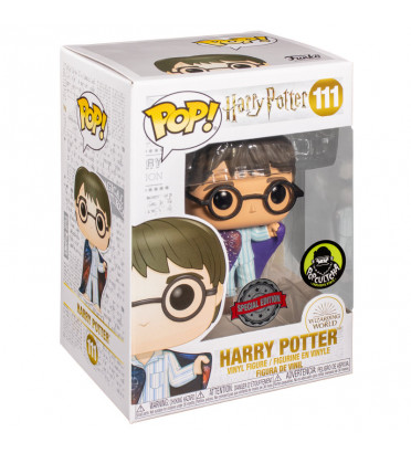 HARRY POTTER INVISIBILITY CLOAK / HARRY POTTER / FIGURINE FUNKO POP / EXCLUSIVE POPCULTCHA