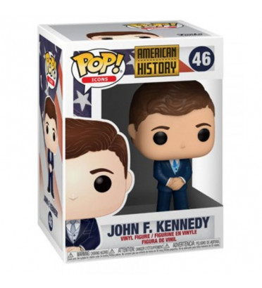 JOHN F KENNEDY / AMERICAN HISTORY / FIGURINE FUNKO POP