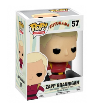 ZAPP BRANNIGAN / FUTURAMA / FIGURINE FUNKO POP ZAPP BRANNIGAN / FUTURAMA / FIGURINE FUNKO POP