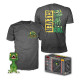 T-SHIRT L + POP CLEVER RAPTOR / JURASSIC PARK / FIGURINE FUNKO POP