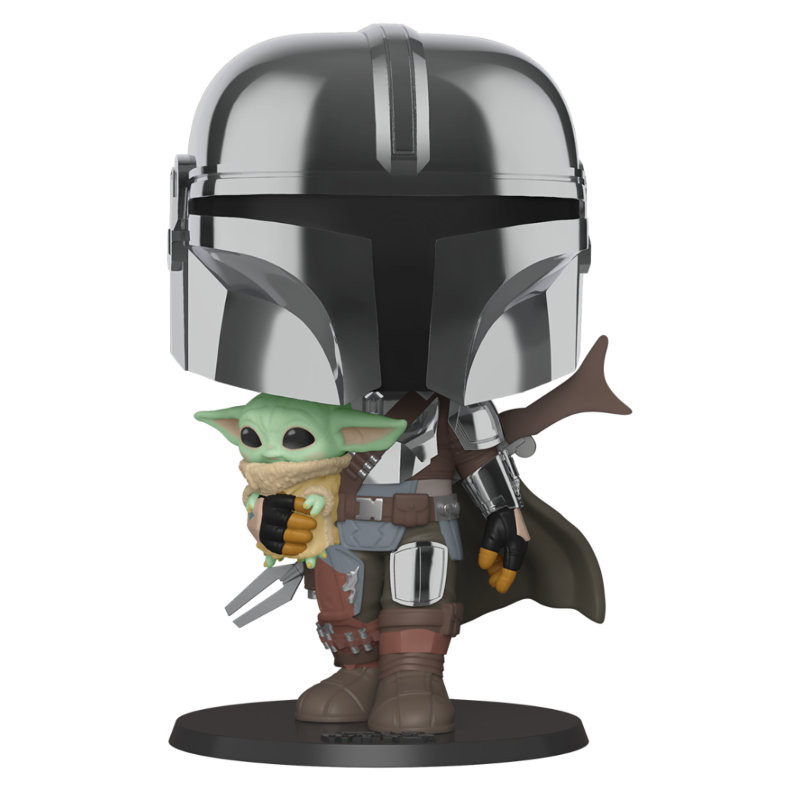 MANDALORIAN AVEC CHILD / STAR WARS / FIGURINE FUNKO POP