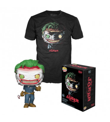 T-SHIRT L + POP KOKER / THE JOKER / FIGURINE FUNKO POP