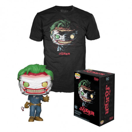 T-SHIRT M + POP JOKER / THE JOKER / FIGURINE FUNKO POP