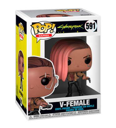 V-FEMALE / CYBERPUNK / FIGURINE FUNKO POP V-FEMALE / CYBERPUNK / FIGURINE FUNKO POP