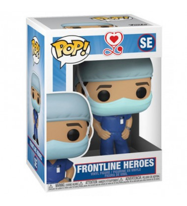 FRONTLINE HEROES HOMME TENUE BLEU / HEROES / FIGURINE FUNKO POP