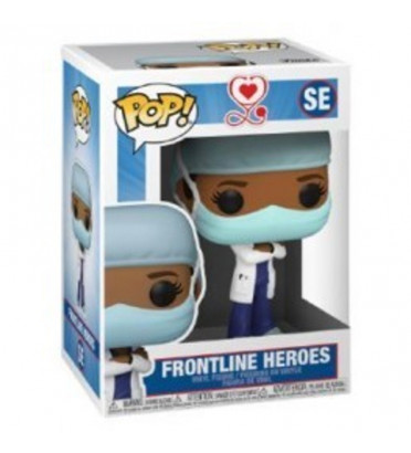 FRONTLINE HEROES FEMME TENUE BLEU / HEROES / FIGURINE FUNKO POP