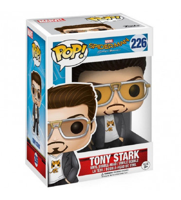 TONY STARK / SPIDERMAN HOMECOMING / FIGURINE FUNKO POP