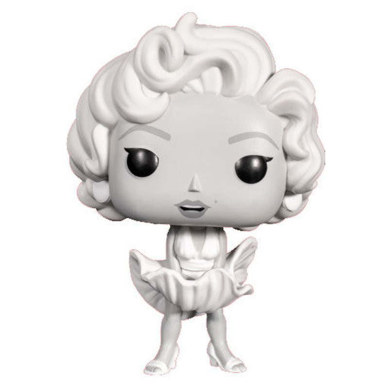 Figurine Marilyn Monroe Black And White 