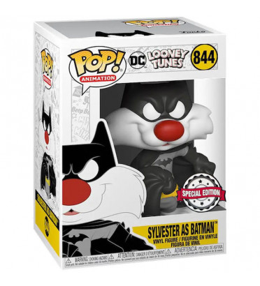 SYLVESTER AS BATMAN / LOONEY TUNES / FIGURINE FUNKO POP / EXCLUSIVE SPECIAL EDITION