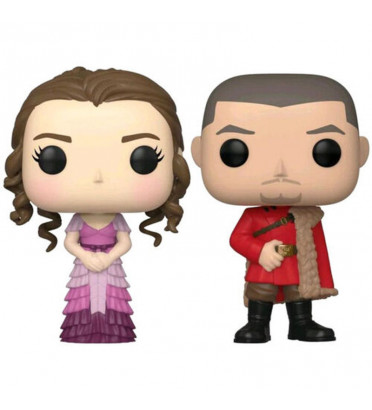 2 PACK HERMIONE YULE ET VIKTOR KRUM / HARRY POTTER / FIGURINE FUNKO POP / EXCLUSIVE SPECIAL EDITION