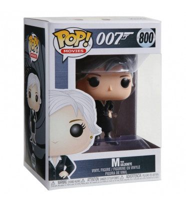 M FRON GOLDENEYE / JAMES BOND / FIGURINE FUNKO POP