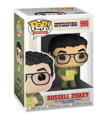RUSSEL ZISKEY / STRIPES / FIGURINE FUNKO POP RUSSEL ZISKEY / STRIPES / FIGURINE FUNKO POP