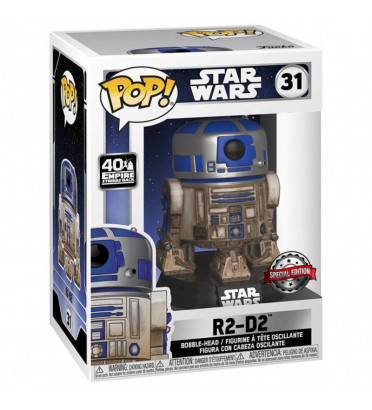 DAGOBAH R2-D2 / STAR WARS / FIGURINE FUNKO POP / EXCLUSIVE SPECIAL EDITION