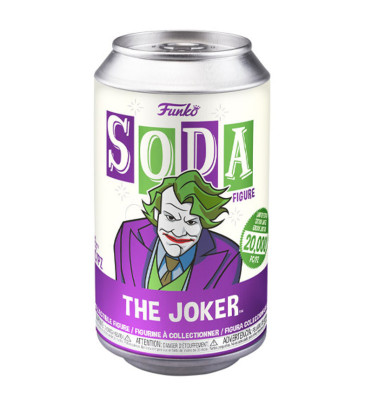 THE JOKER / DC COMICS / FUNKO VINYL SODA THE JOKER / DC COMICS / FUNKO VINYL SODA