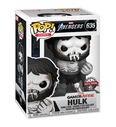 HULK / MARVEL AVENGERS / FIGURINE FUNKO POP / EXCLUSIVE SPECIAL EDITION HULK / MARVEL AVENGERS / FIGURINE FUNKO POP / EXCLUSIVE SPECIAL EDITION