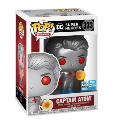 CAPTAIN ATOM / SUPER HEROES / FIGURINE FUNKO POP / EXCLUSIVE WONDERCON 2020