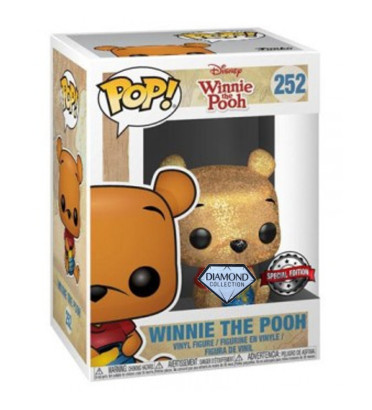 WINNIE L'OURSON / WINNIE L'OURSON / FIGURINE FUNKO POP / EXCLUSIVE SPECIAL EDITION / DIAMOND WINNIE L'OURSON / WINNIE L'OURSON / FIGURINE FUNKO POP / EXCLUSIVE SPECIAL EDITION / DIAMOND