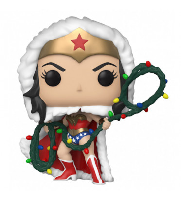 WONDER WOMAN WITH STRING LIGHT LASSO / SUPER HEROES / FIGURINE FUNKO POP