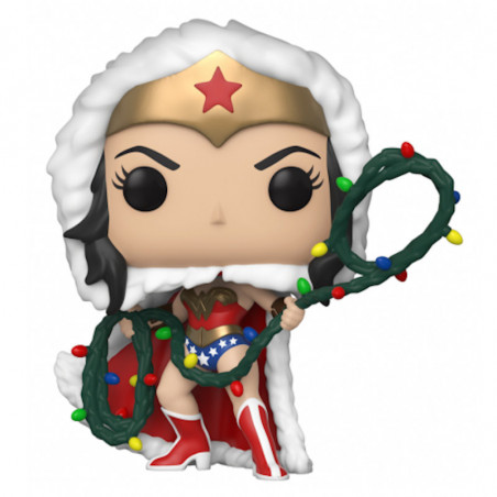 WONDER WOMAN WITH STRING LIGHT LASSO / SUPER HEROES / FIGURINE FUNKO POP