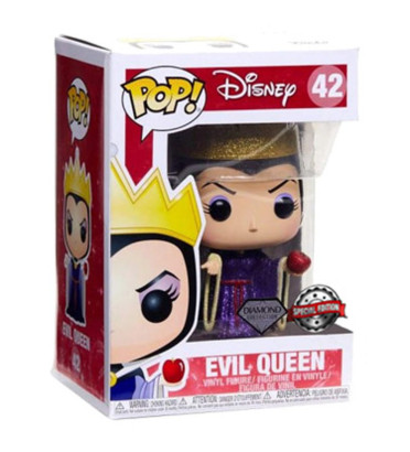 EVIL QUEEN / BLANCHE NEIGE ET LES SEPT NAINS / FIGURINE FUNKO POP / EXCLUSIVE SPECIAL EDITION / DIAMOND EVIL QUEEN / BLANCHE NEIGE ET LES SEPT NAINS / FIGURINE FUNKO POP / EXCLUSIVE SPECIAL EDITION / DIAMOND